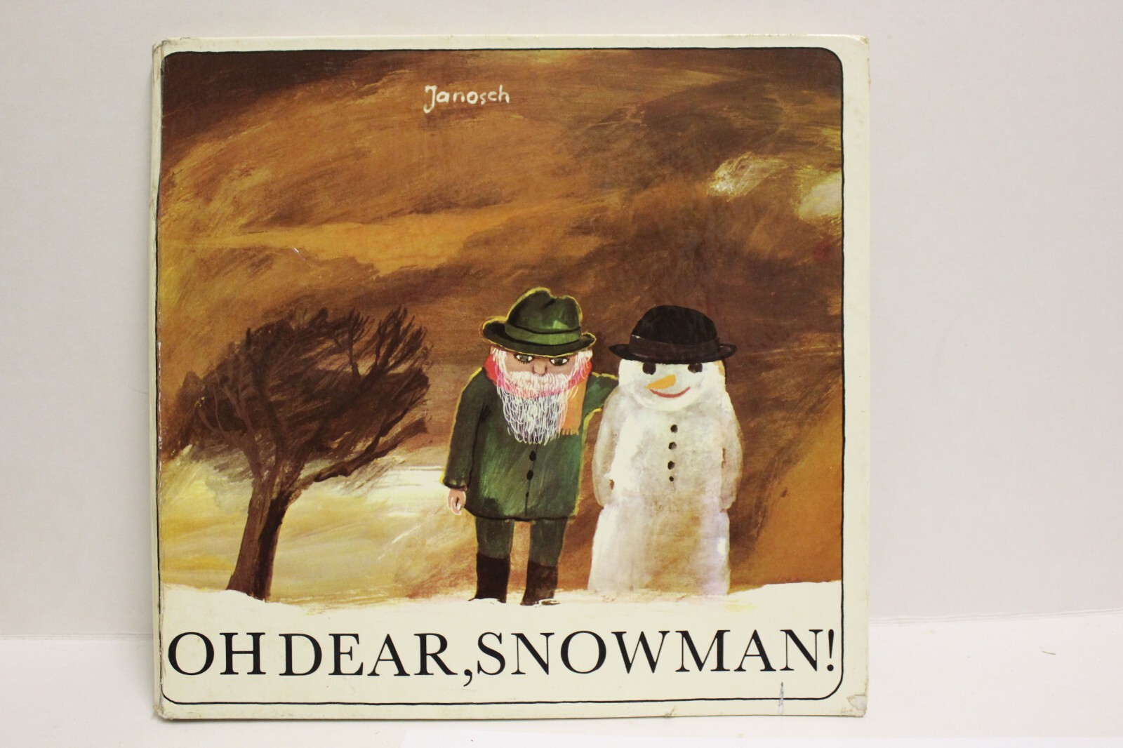 Janosch Oh Dear, Snowman Hardback 26×27.5cm 1976
