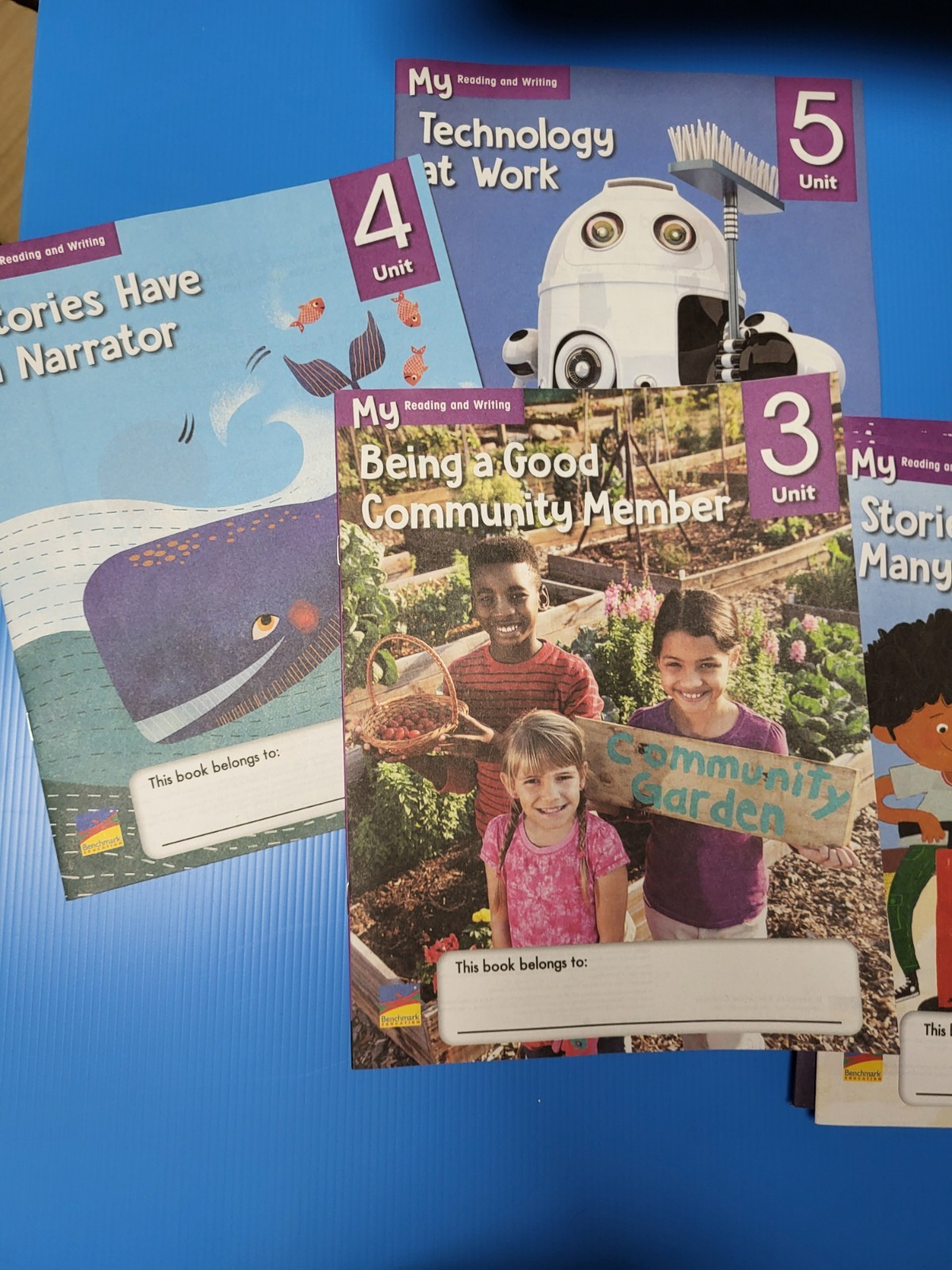 My Reading And Writing Grade 1 Units 1-10 Complete Set Benchmark Education New
