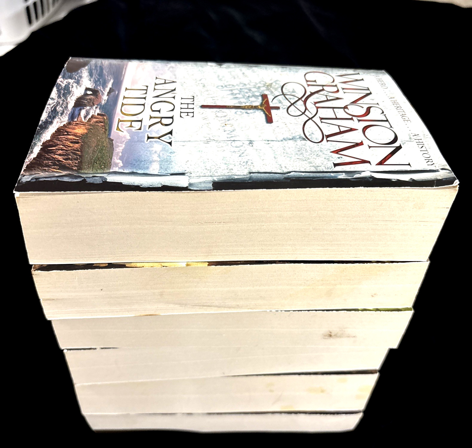 Winston Graham Poldark Book Series Lot of 6 Books #7 – 12 PB – Free Shipping