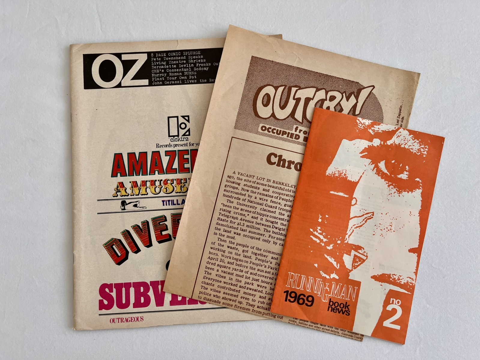 OZ MAGAZINE Complete set Nos. 1- 48. With inserts