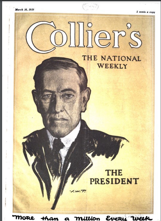 COLLIER’S WEEKLY MAGAZINE 1910S 504 Unique Issue Collection On USB Flash Drive
