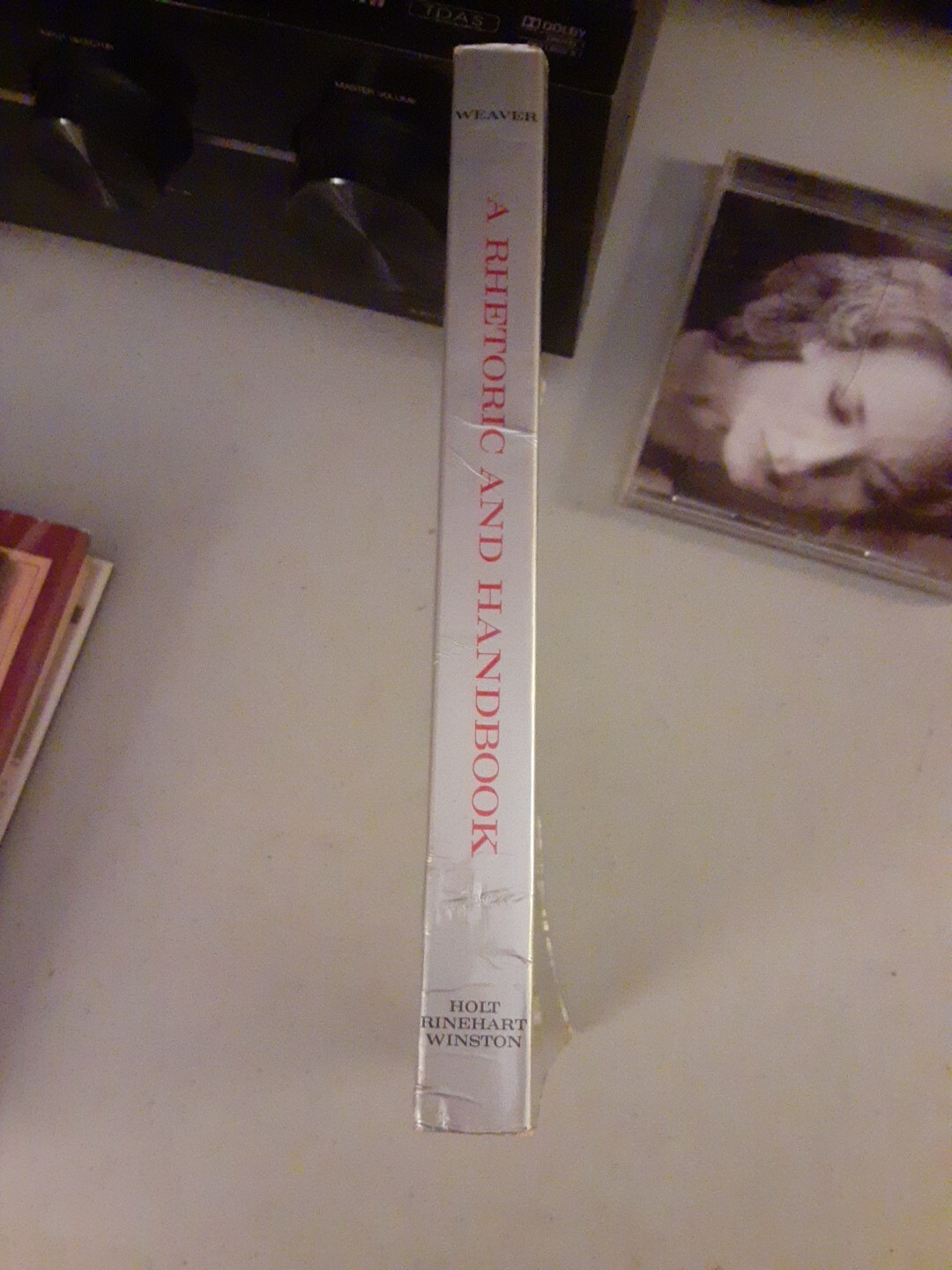 A Rhetoric And Handbook – Richard M Weaver (Paperback, 1967) VG, Revised