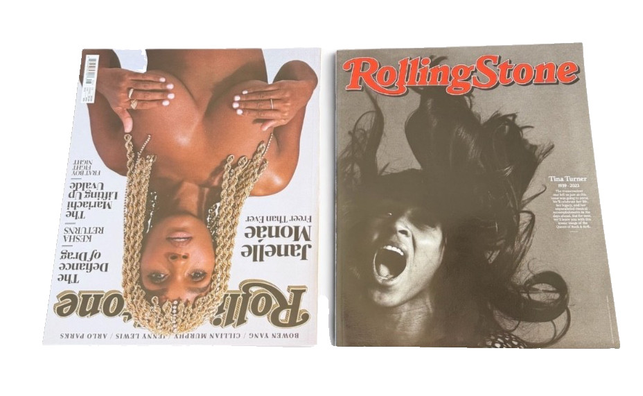Rolling Stone June 2023 Janelle Monae Cover Tina Turner Tribute Back Issue 1376