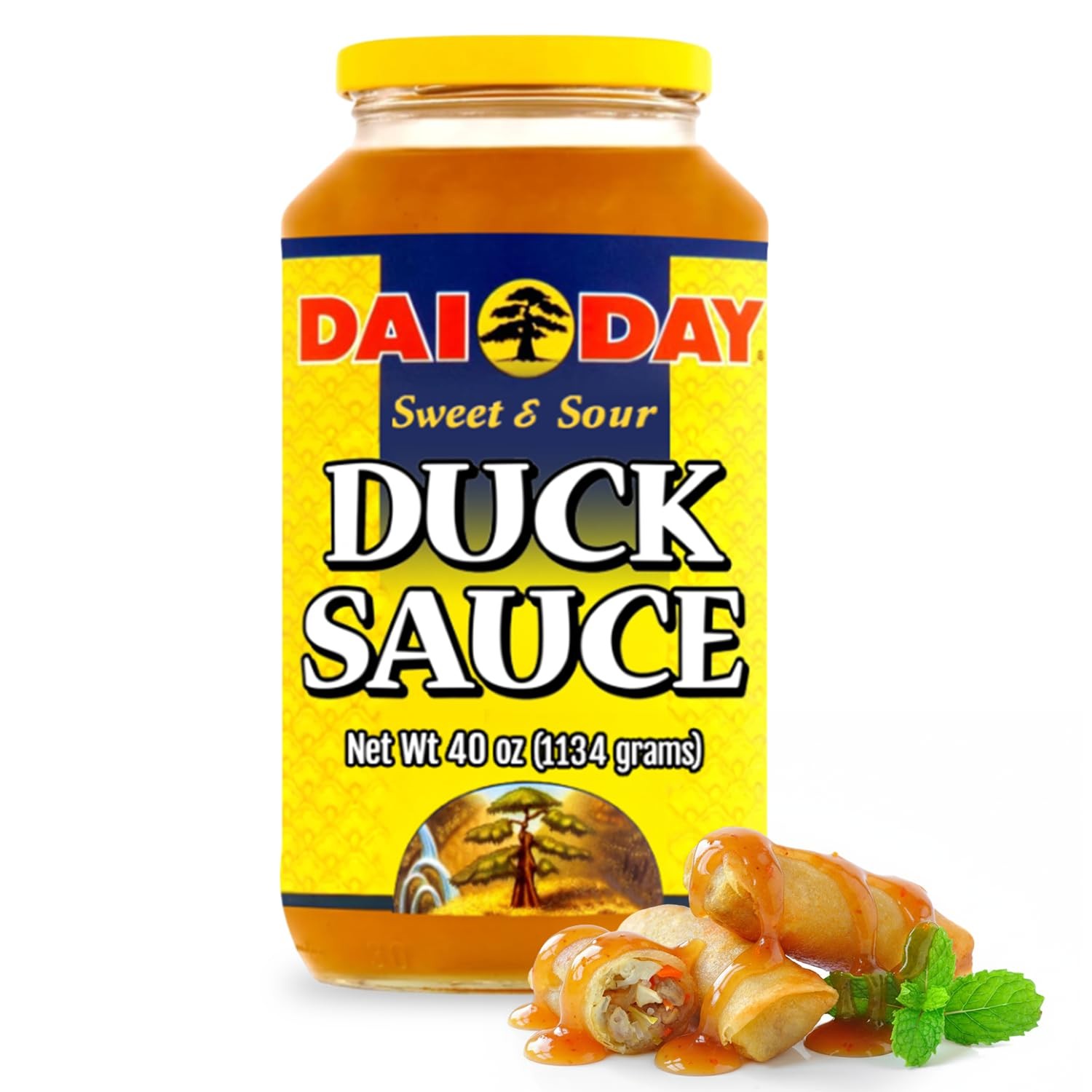 Dai Day Sweet & Sour Duck Sauce 40 oz Jar – Classic 2.5 Pound (Pack of 1)