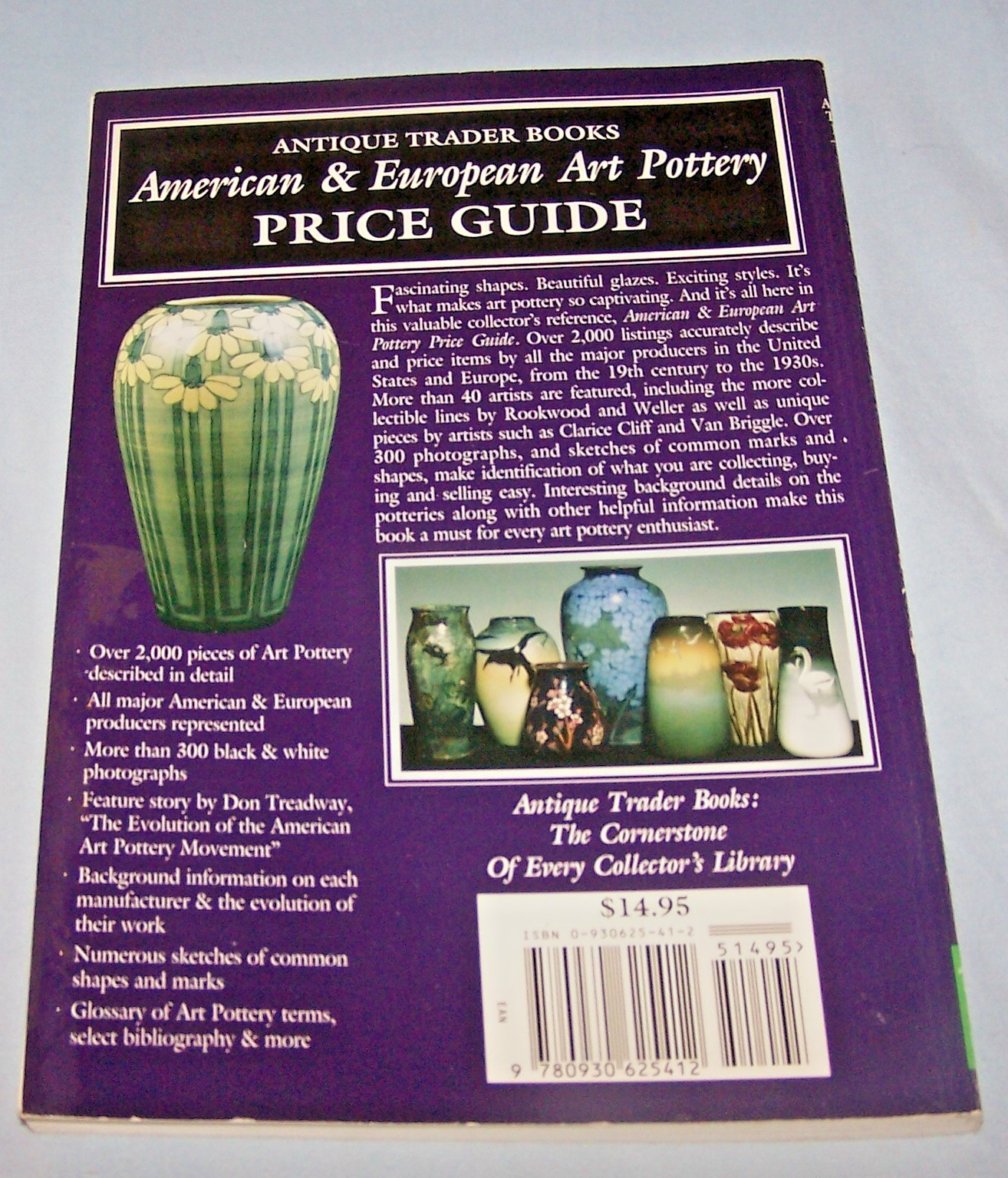 American, European Art Pottery Price Guide PB-Kyle Husfloen-1995-224 pages