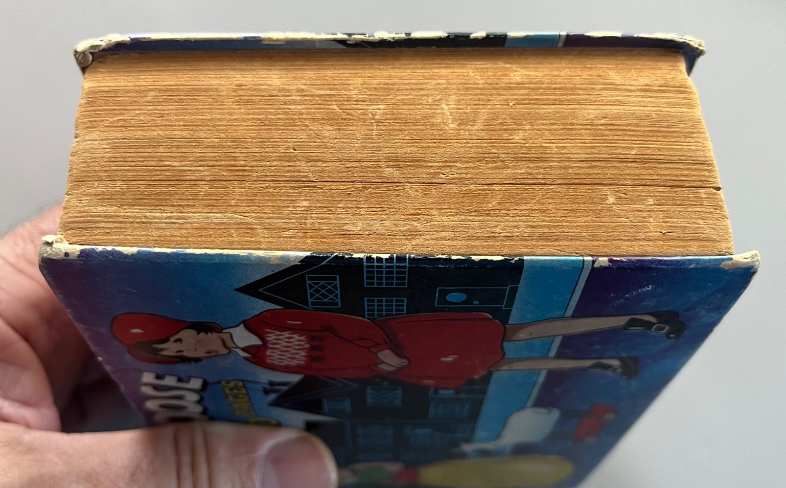 Big Little Mother Goose Hardcover, Super Rare 576 pages, complete Very Good!