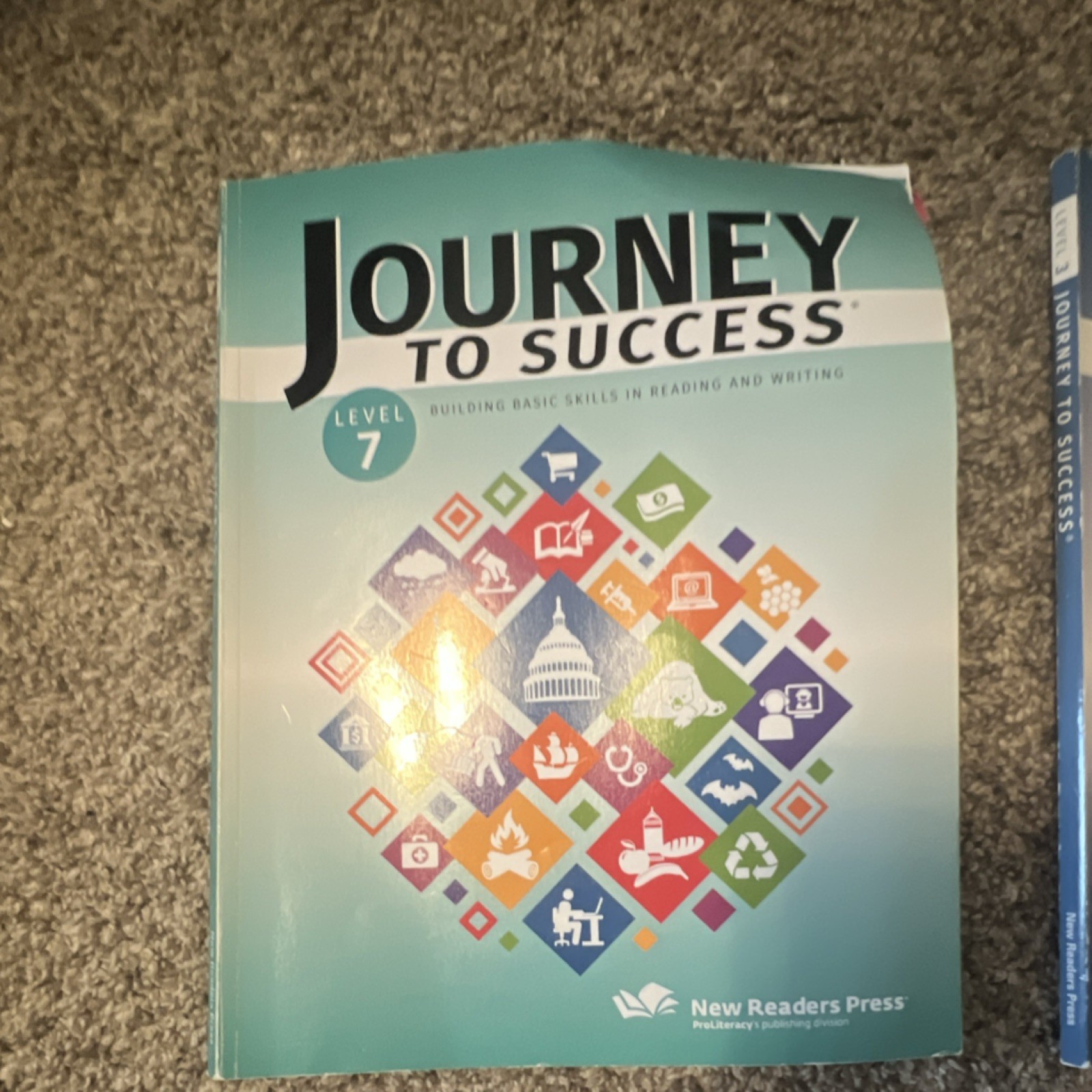 New Readers Press Journey to Success & Scoreboost Study Guides Levels 3, 7, D