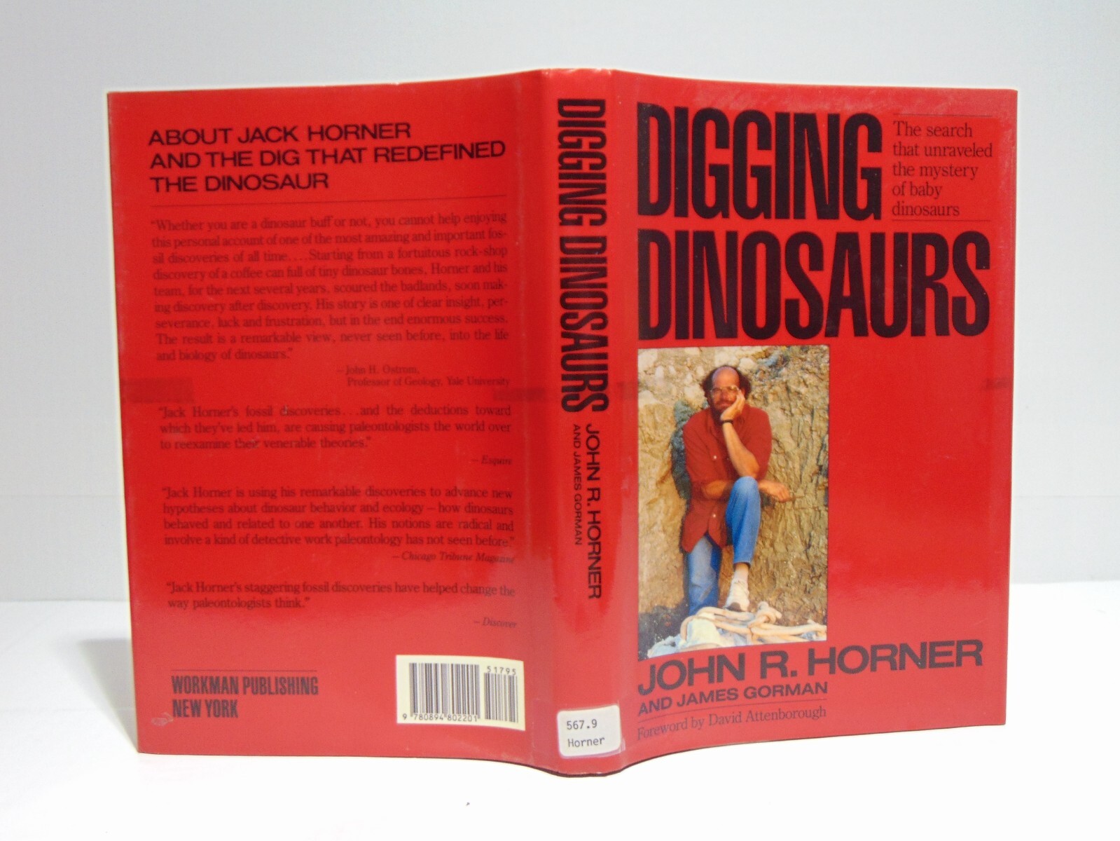 Digging Dinosaurs by James Gorman & John R. Horner (1988, Hardcover) Ex-Library