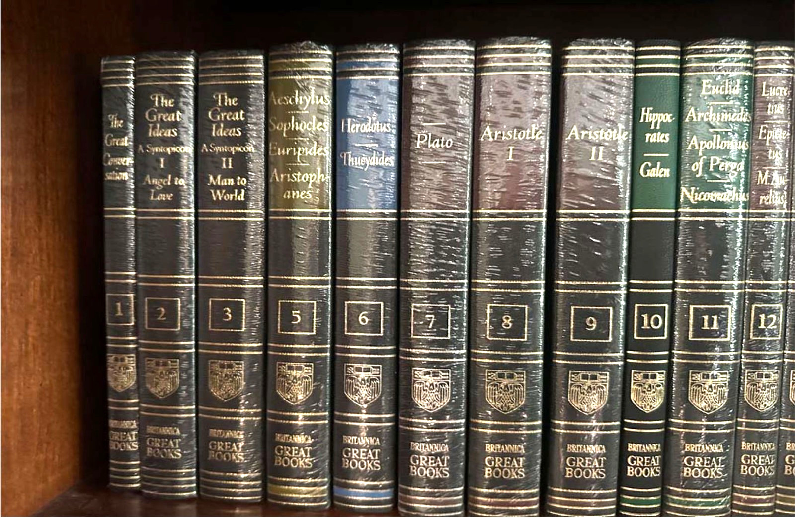 Britannica Great Books of the Western World Set 52 Vol.-Most New & Sealed