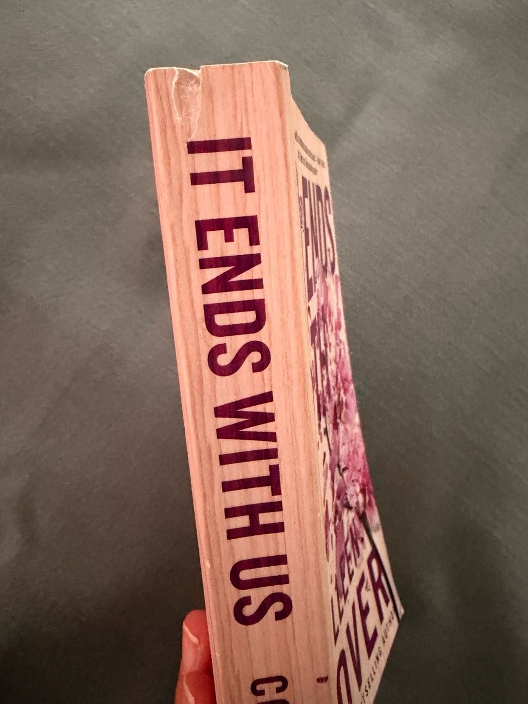 It Ends with Us by Colleen Hoover (Signed Paperback first edition)
