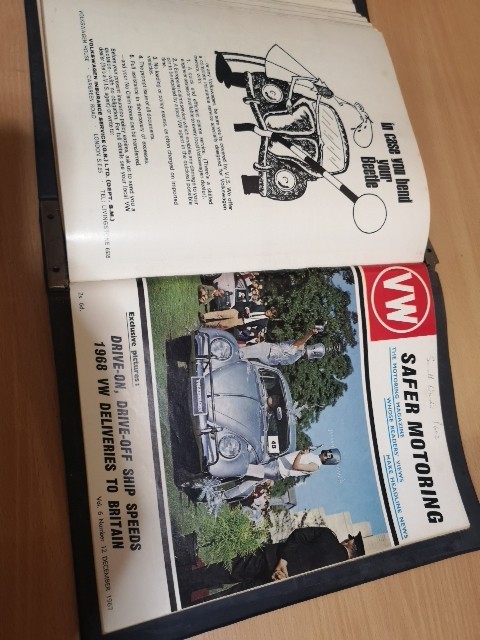 VW Safer Motoring Magazine From 1967 All 12 Issues In Good Condition F023