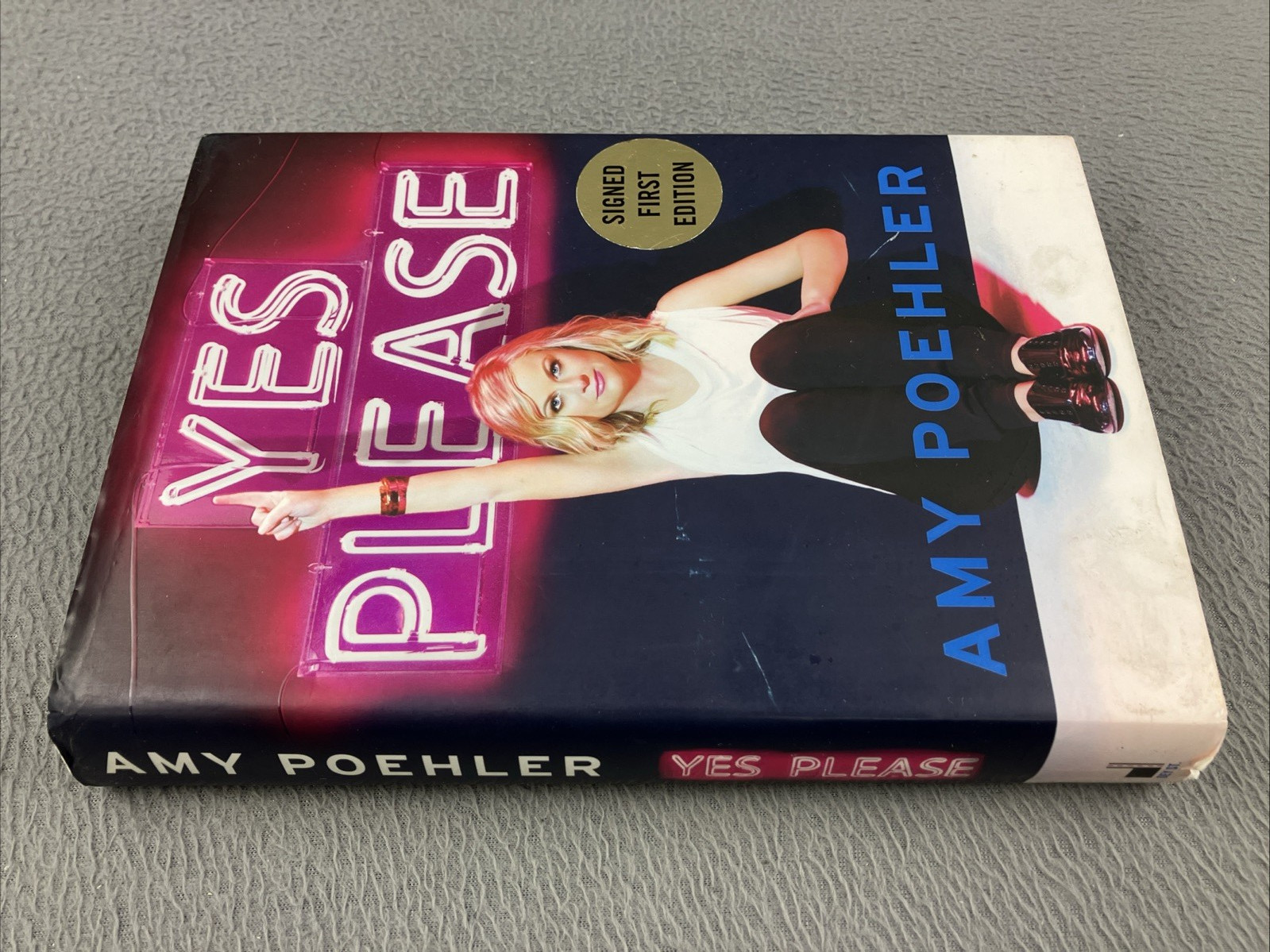 Yes Please by Amy Poehler (2014, Hardcover) From Office Comedian* SIGNED COPY*