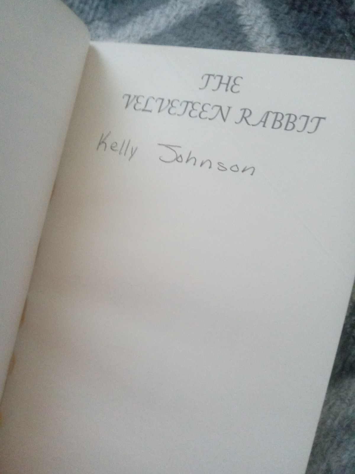 The Velveteen Rabbit by Margery Williams Vintage PB/1975 -First Camelot Printing