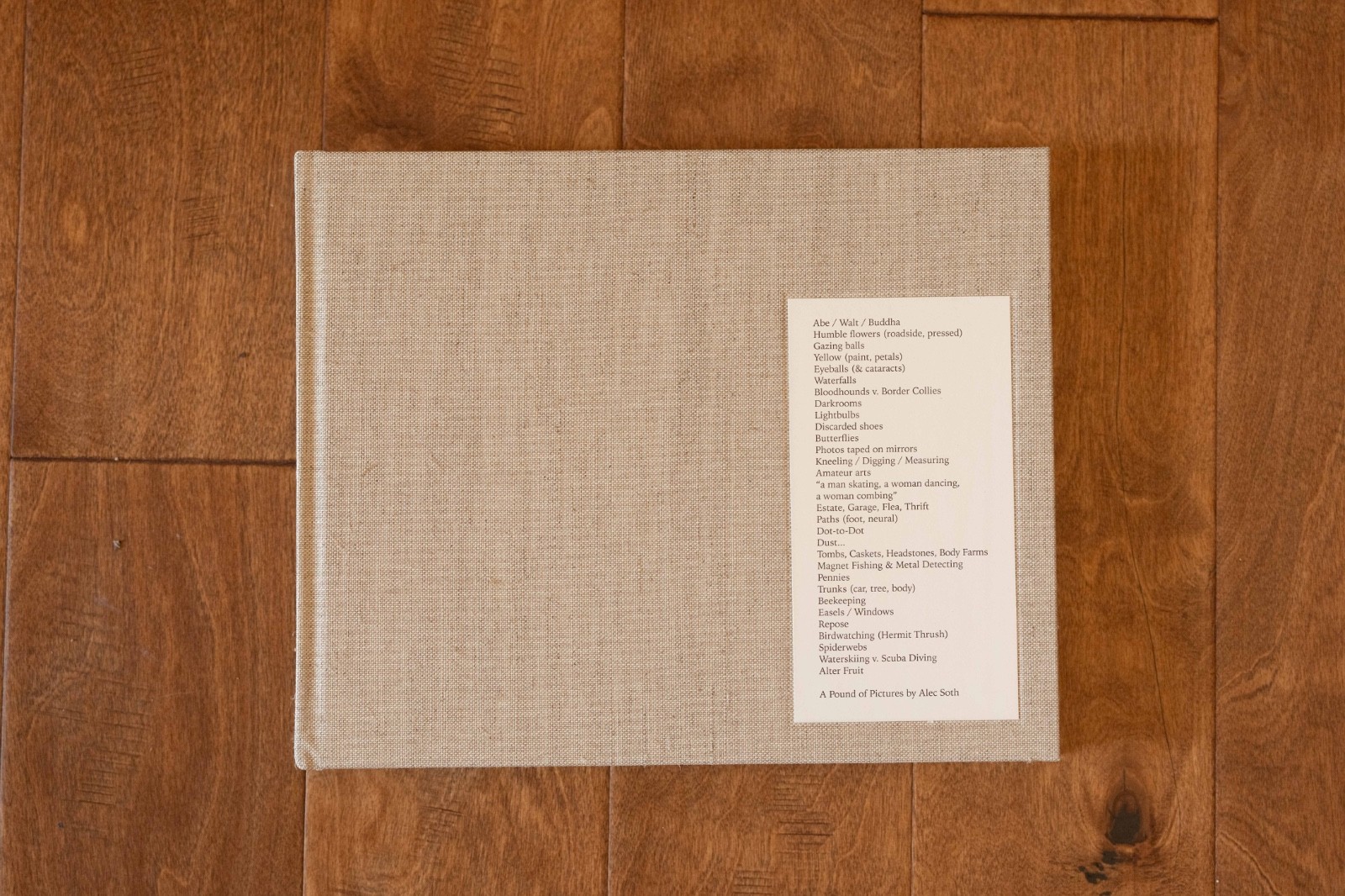 Signed by Alec Soth A Pound of Pictures First Edition 2022 Mack HB