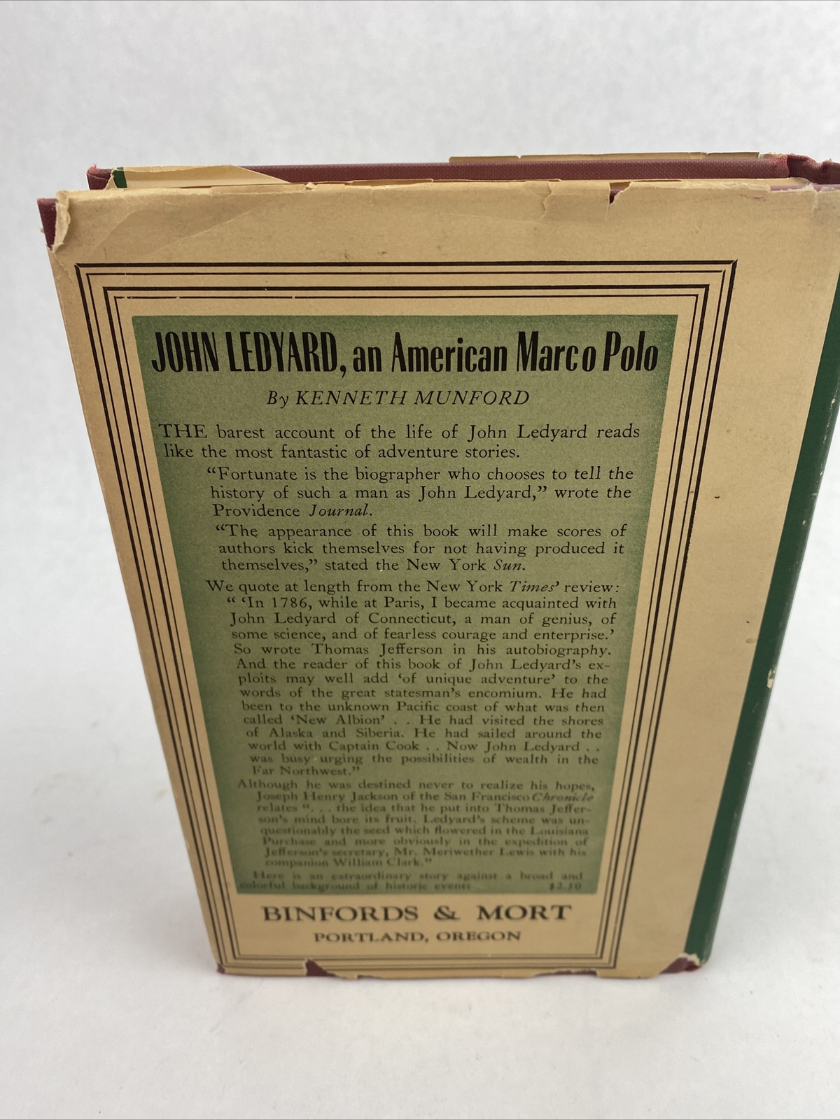 Vintage 1944 GENERAL M. G. VALLEJO Son Of California History Old California CA