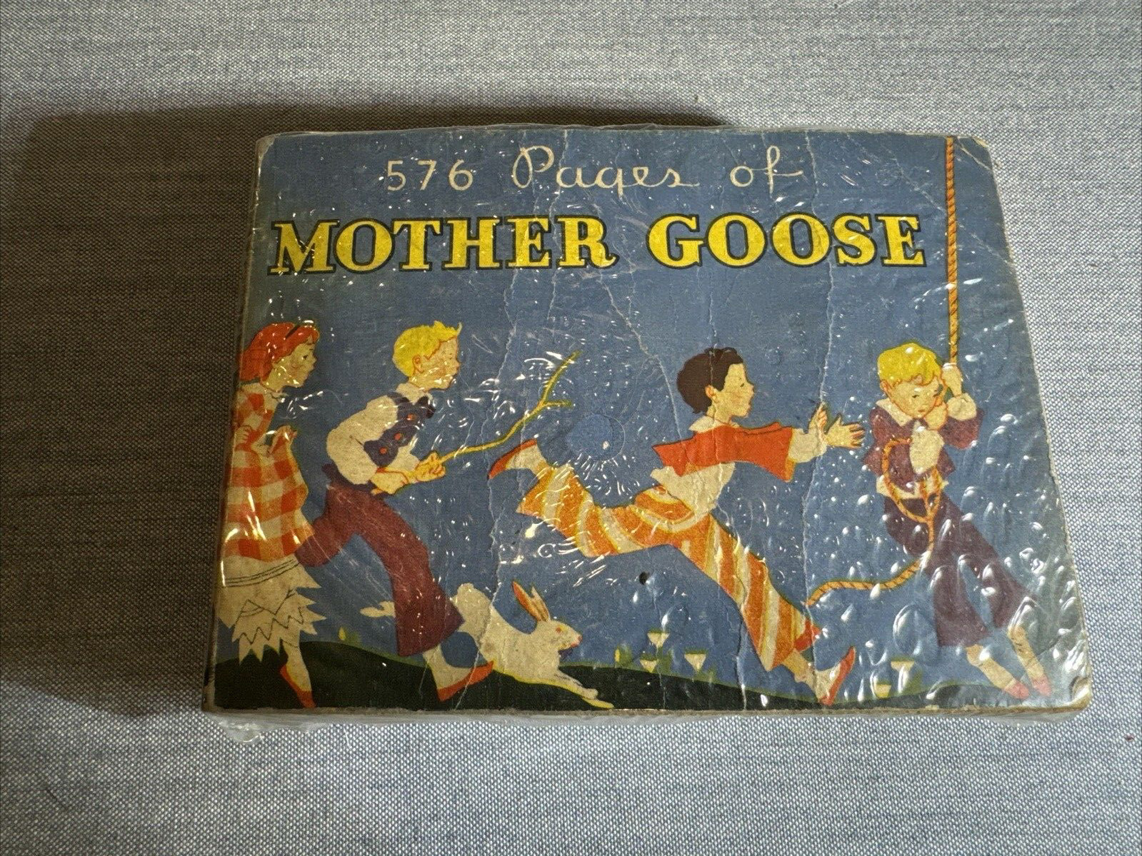 Big Little Book 576 Pages of Mother Goose 1934 Whitman Comic