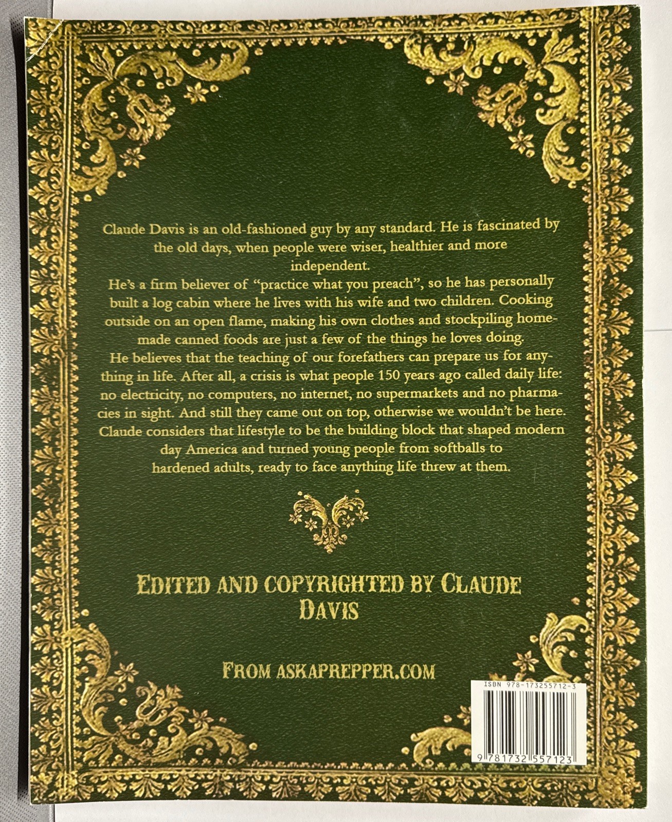 The Lost Ways II, a survival and homesteading guidebook by Claude Davis