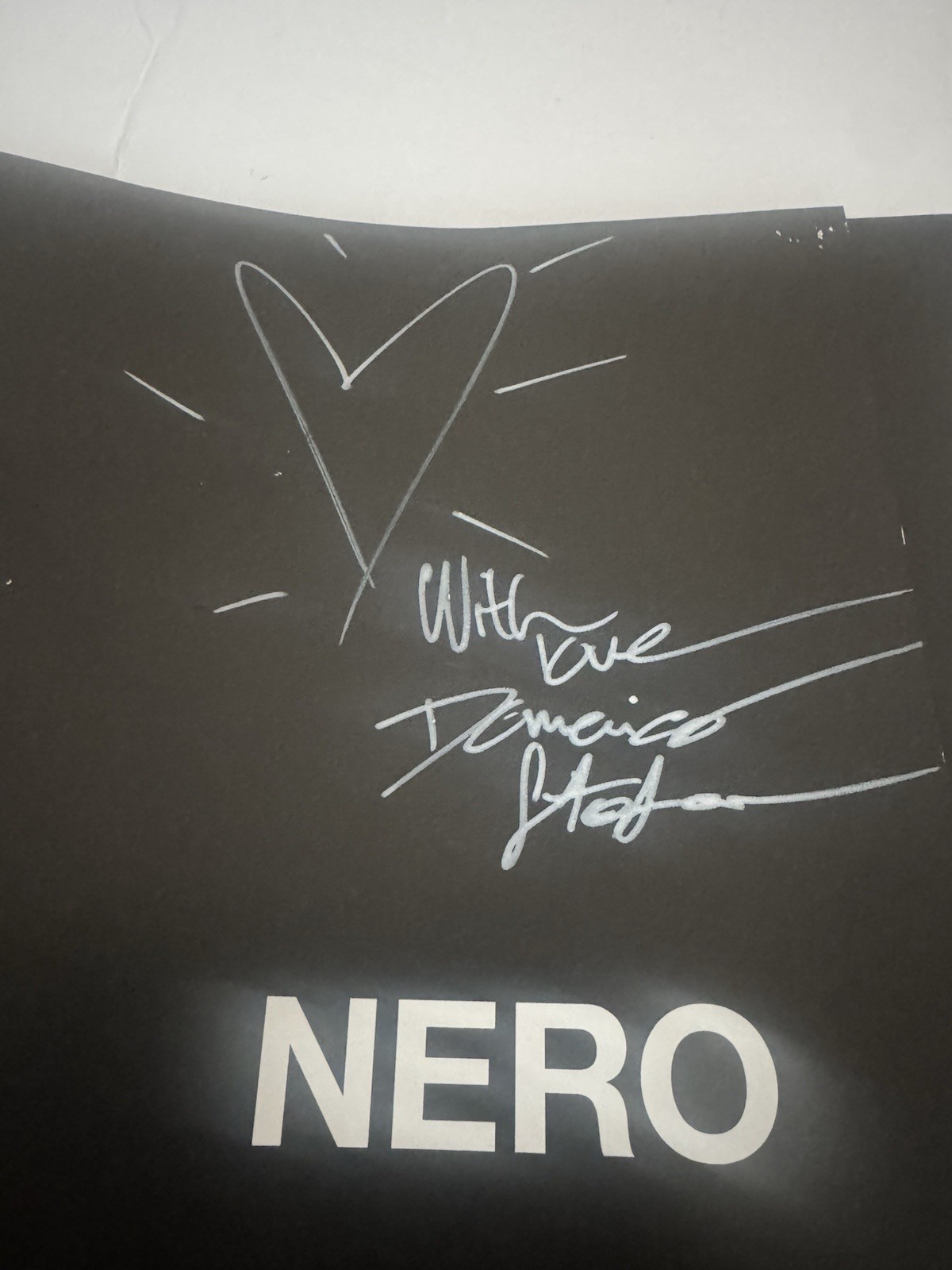 Signed Domenico Dolce… Nero Dolce & Gabbana: The Color of Dolce & Gabbana