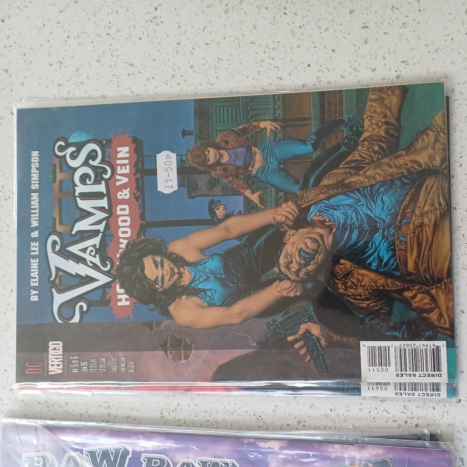 VAMPS HOLLYWOOD & VEIN #1-6 Complete Set 1996 VERTIGO/DC 1,2,3,4,5,6 Signed