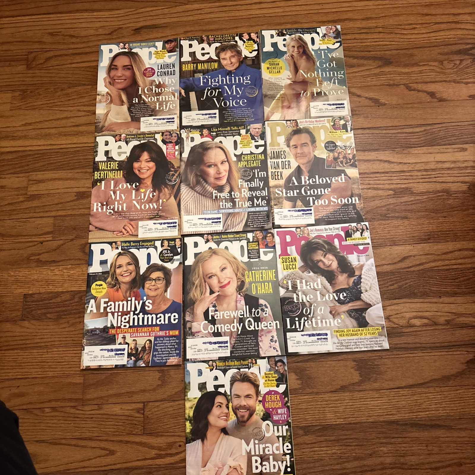 PEOPLE MAGAZINE 2026 – Lot of 10 – Feb – April 2026 – New and Unread