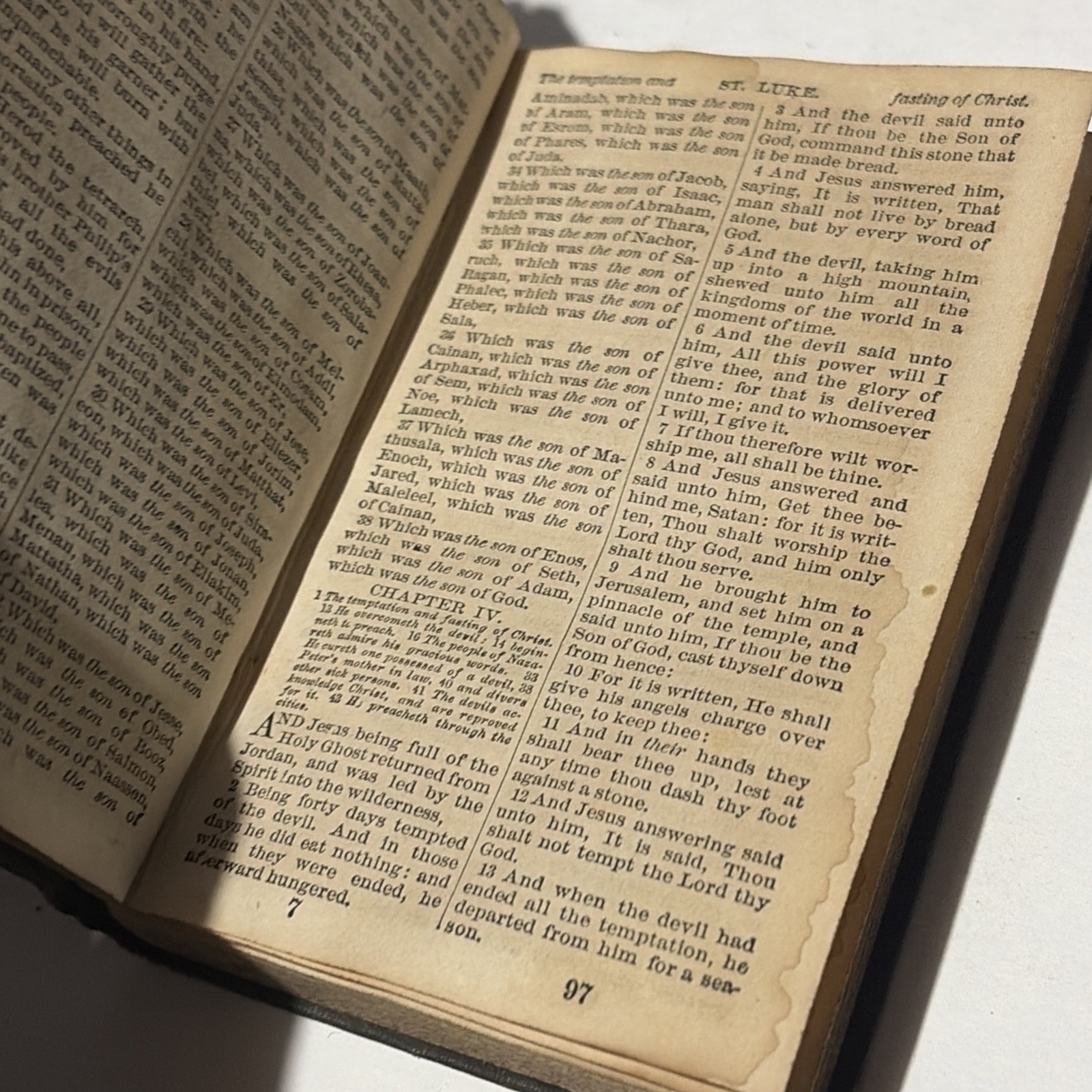 THE NEW TESTAMENT, N.Y. 1872, AMERICAN BIBLE SOCIETY, POCKET BIBLE
