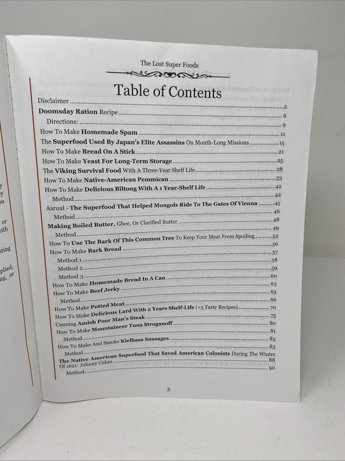 The Lost SuperFoods (2021 Paperback) — 126+ Survival Foods & Tips • Claude Davis