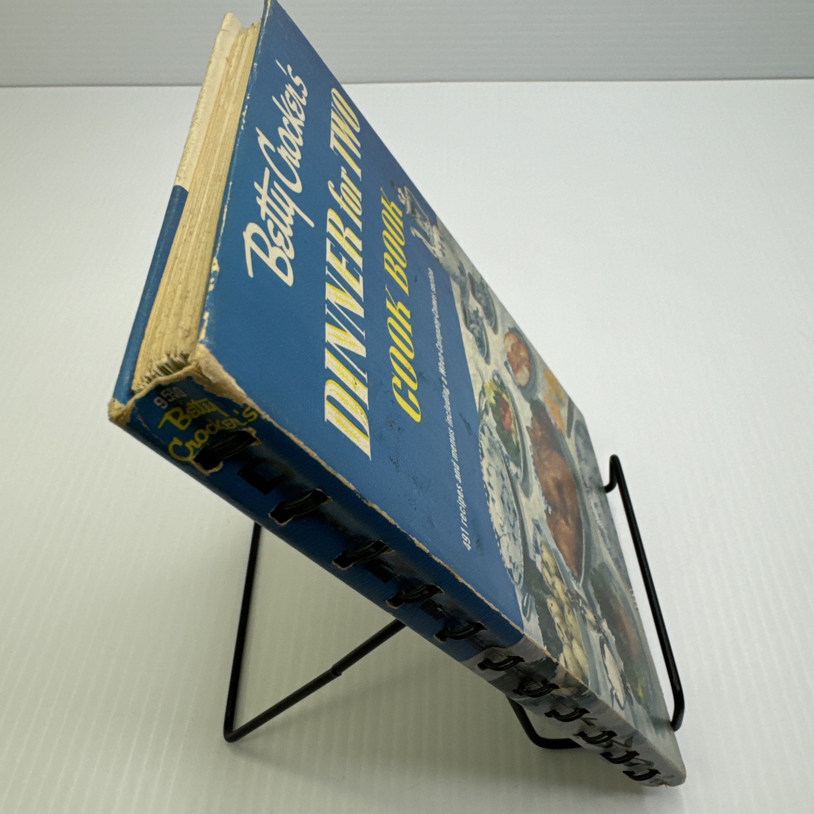 Betty Crocker’s Dinner for Two Cook Fourth Print First Edition 1958 Spiral Bound