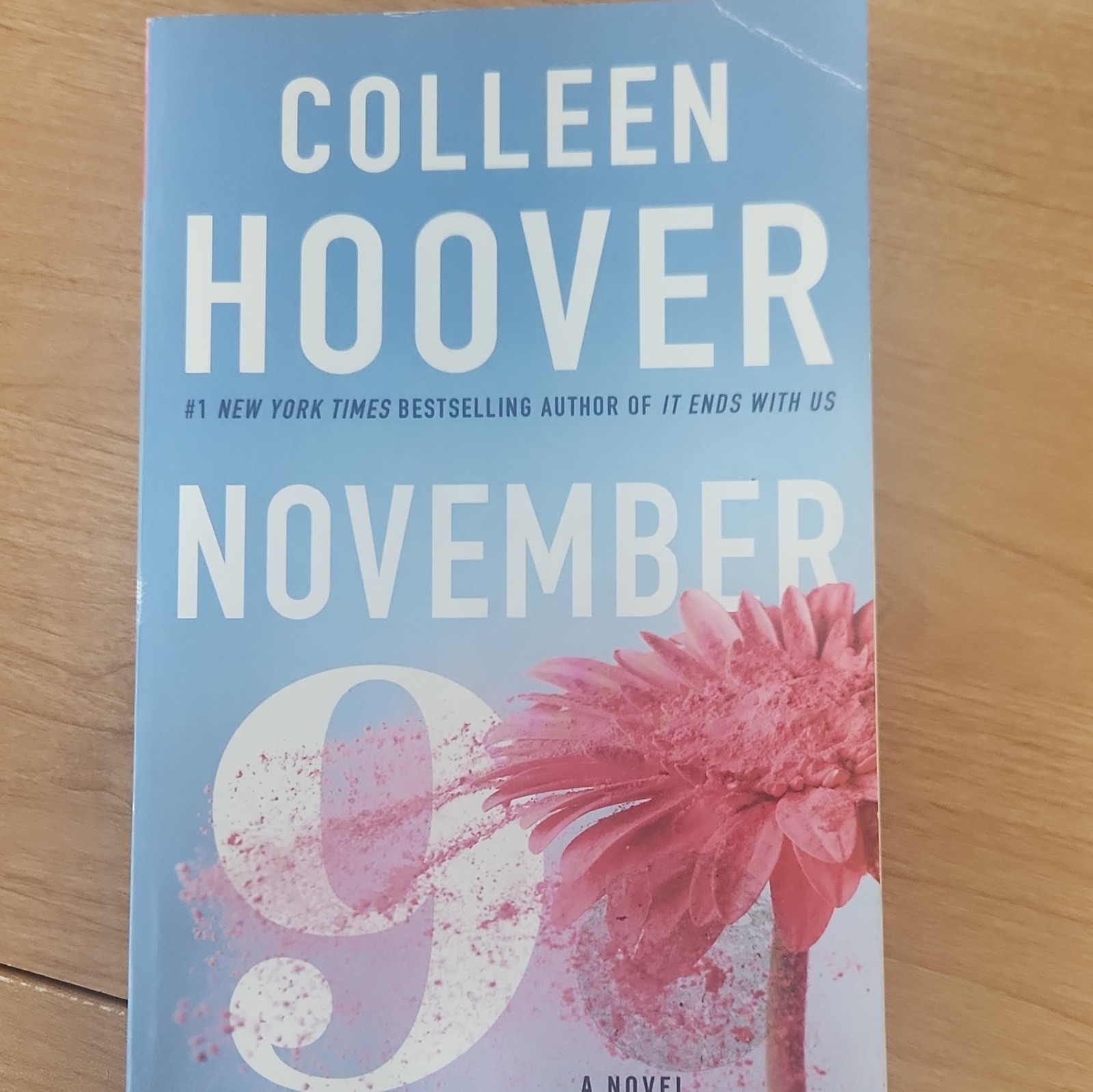 Colleen Hoover November 9: A Novel Paperback Romance Atria Books English