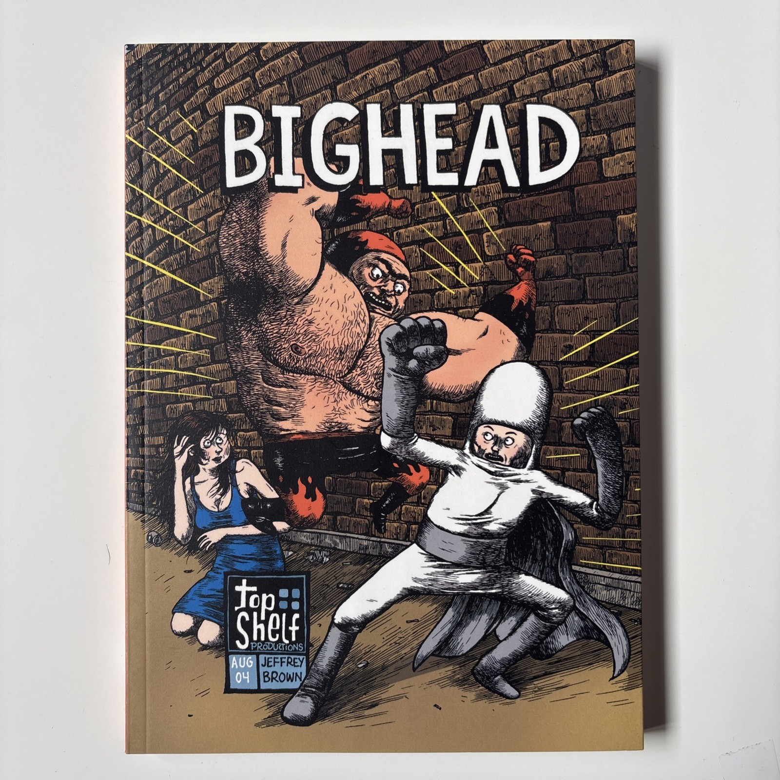 Jeffrey Brown Bighead – 2004 Top Shelf Productions – First Print