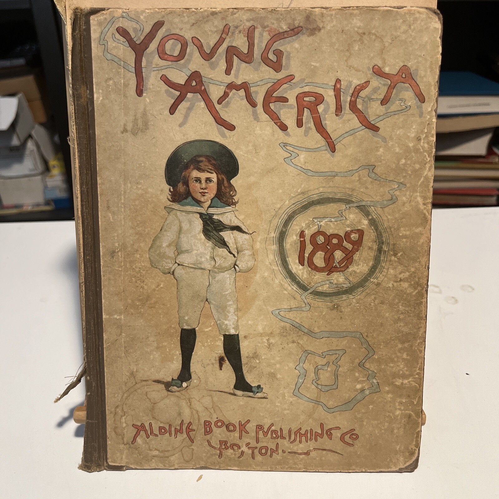Vintage Rare 1889 Children’s hardcover- 166 pages