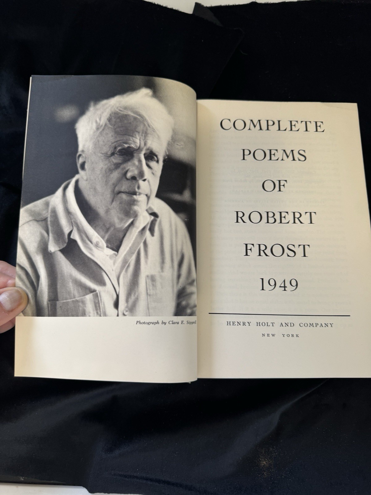 1948 Henry Holt Co First Edition Robet Frost Complete Poems of Robert Frost 1949