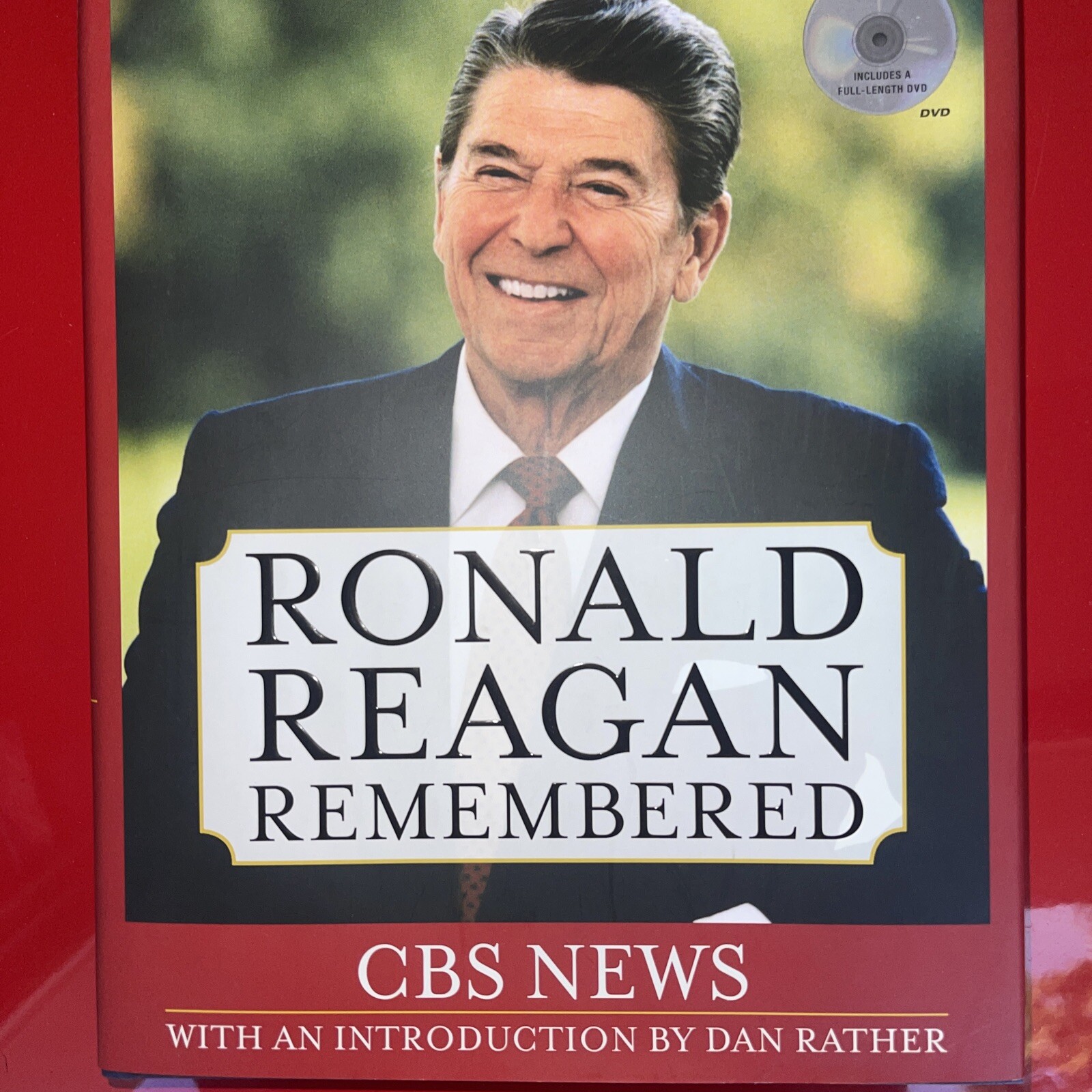 Ronald Reagan Remembered by CBS News Staff (2004, Hardcover / DVD)