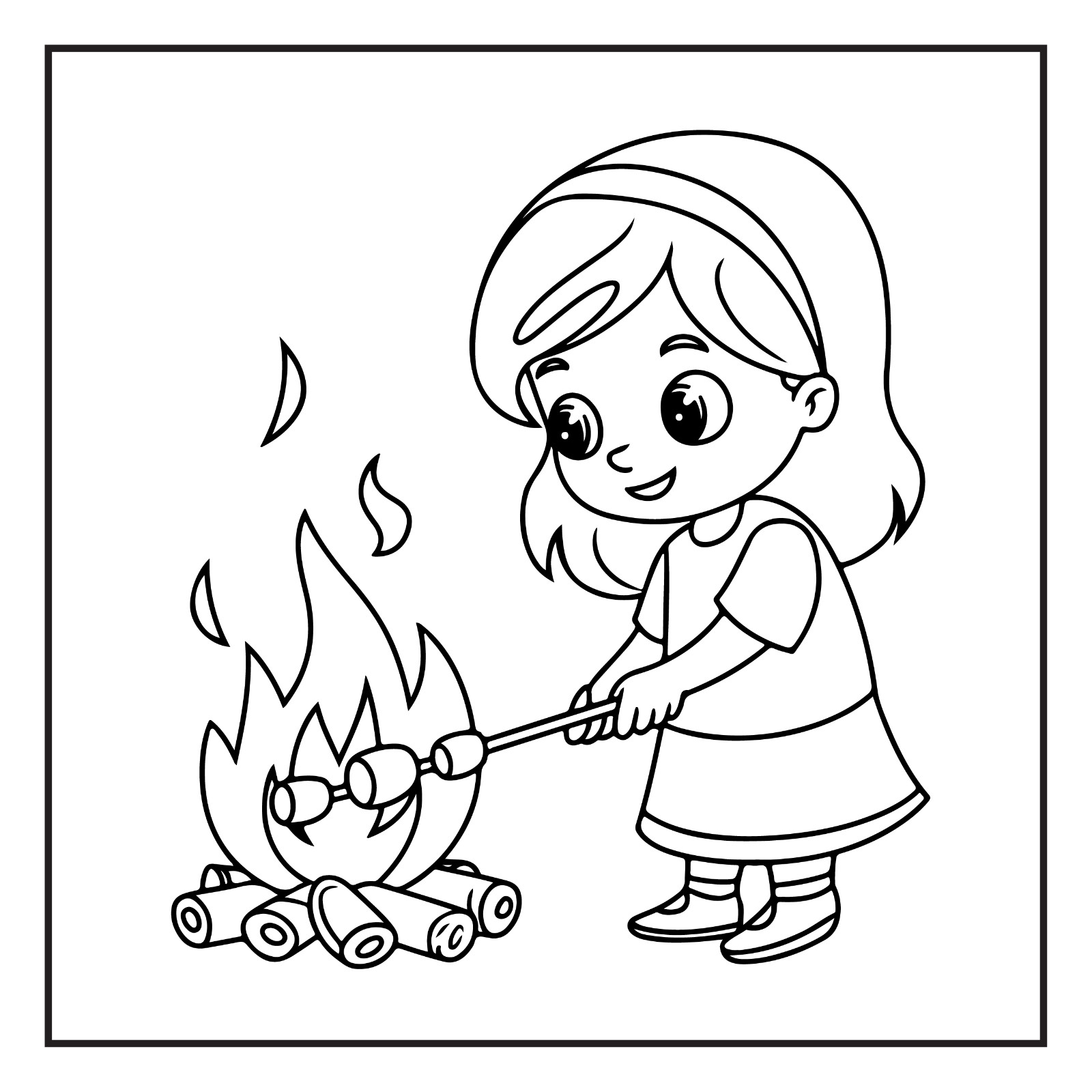 Stoner Girl Fun & Relaxing Pages | Adult & Kids Activity