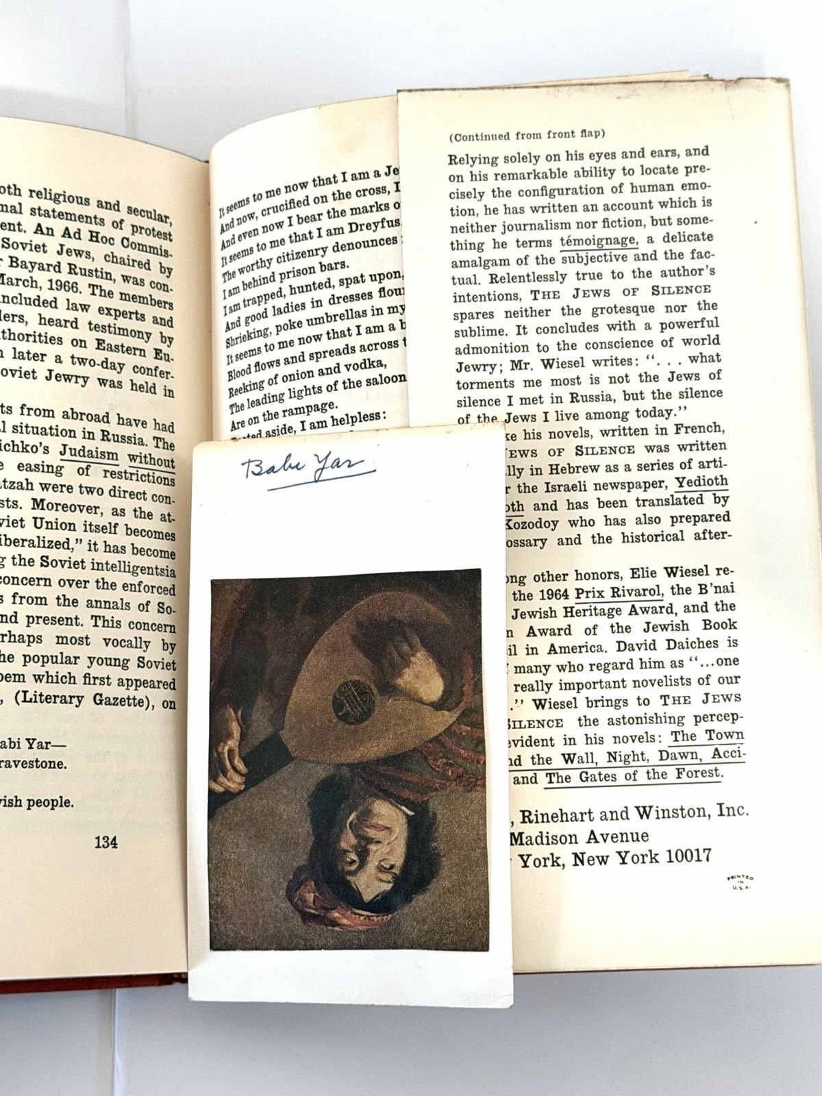 Elie Wiesel Rare Collection: 9 Books Including Signed Limited Edition!