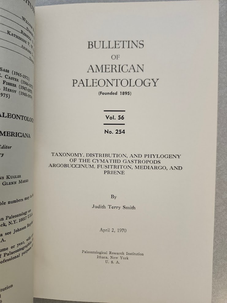 Taxonomy Distribution Phylogeny Cymatiid Gastropods American Paleontology Nice!!