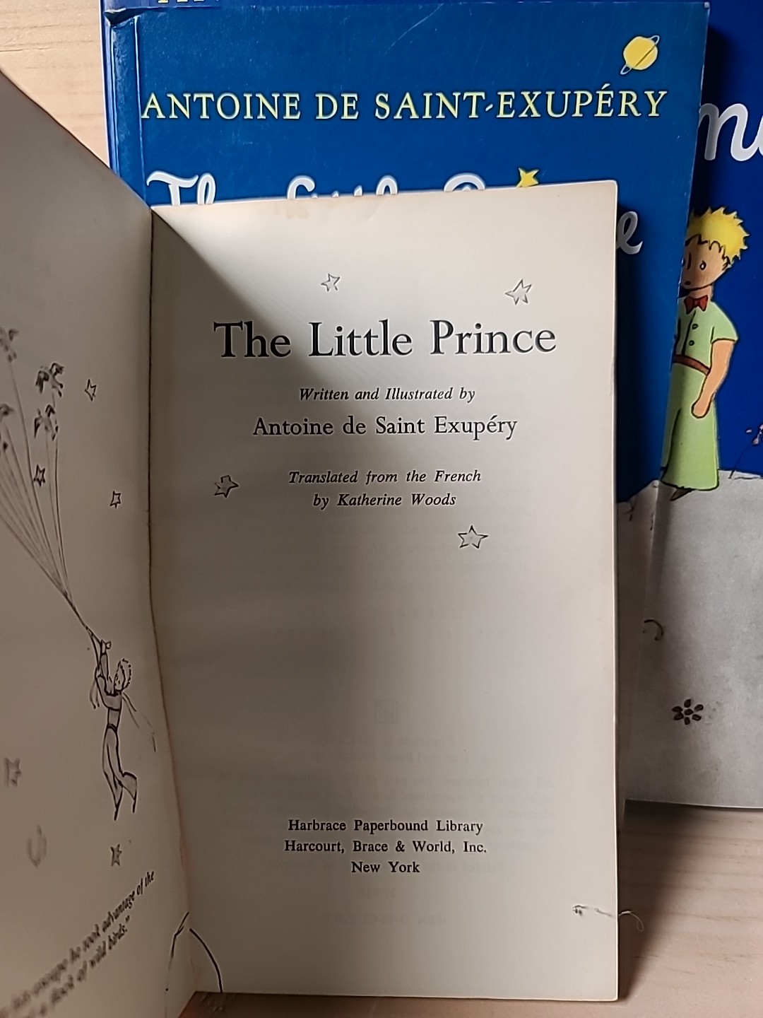 The Little Prince Lot 4 Antoine de Saint Exupery HC & PB Various Editions