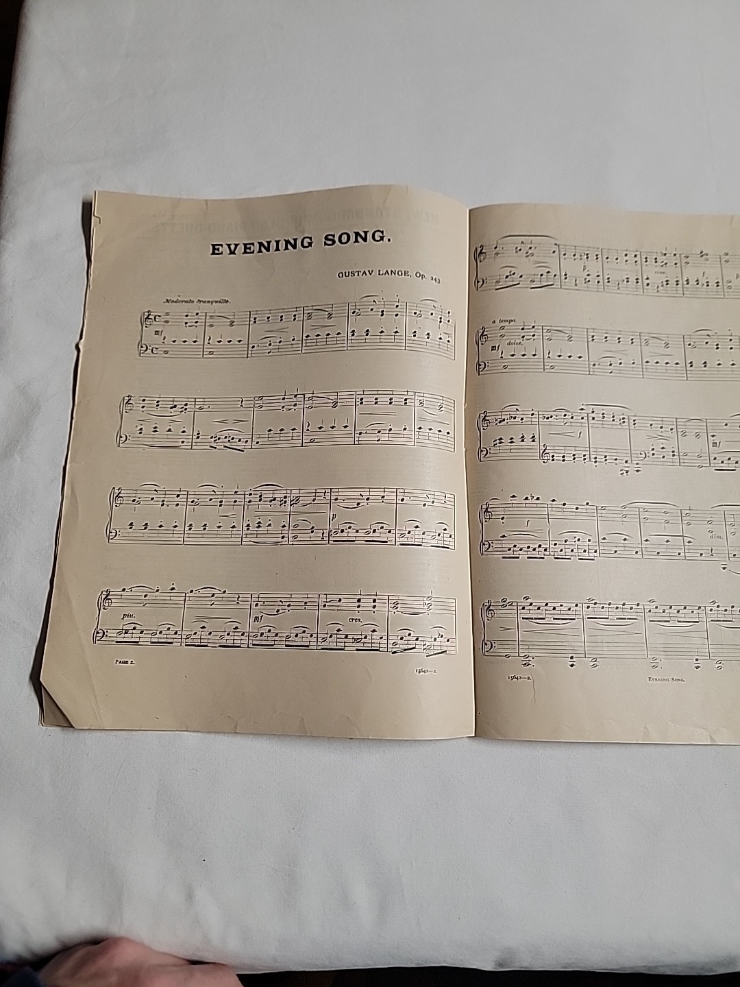 Rare July 1888 Utica N.Y. Antique “Wait’s The Monthly Review” Music Book