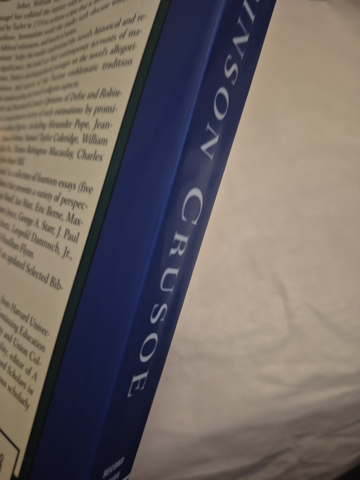 Robinson Crusoe by Daniel Defoe Norton Critical Edition TPB Enlightenment Novel