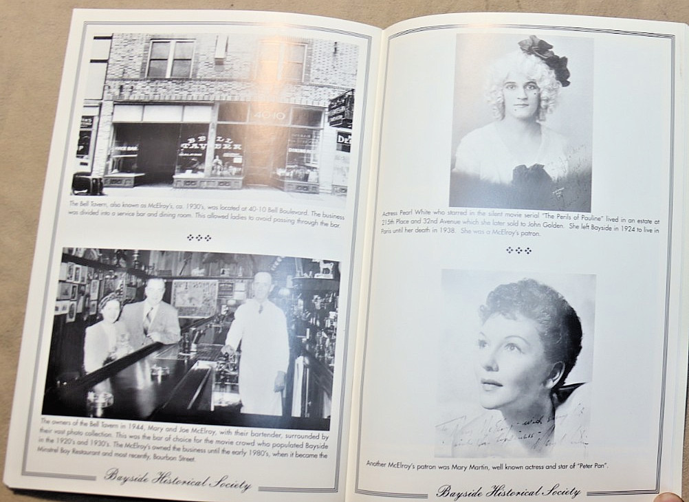 A PICTORIAL HISTORY OF BAYSIDE, Queens 1630’s-2002 72 page Historical Society