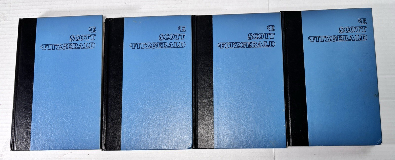 4 F. Scott Fitzgerald Hardcover Tender The Night, Gatsby, Tycoon, Paradise 1960