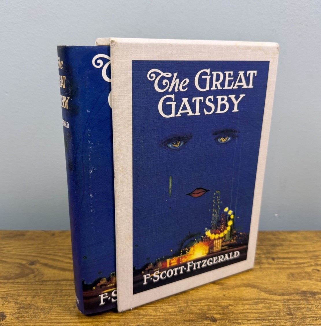 The Great Gatsby F Scott Fitzgerald 1953 1st Ed Reprint 1923 HC Dust Jacket