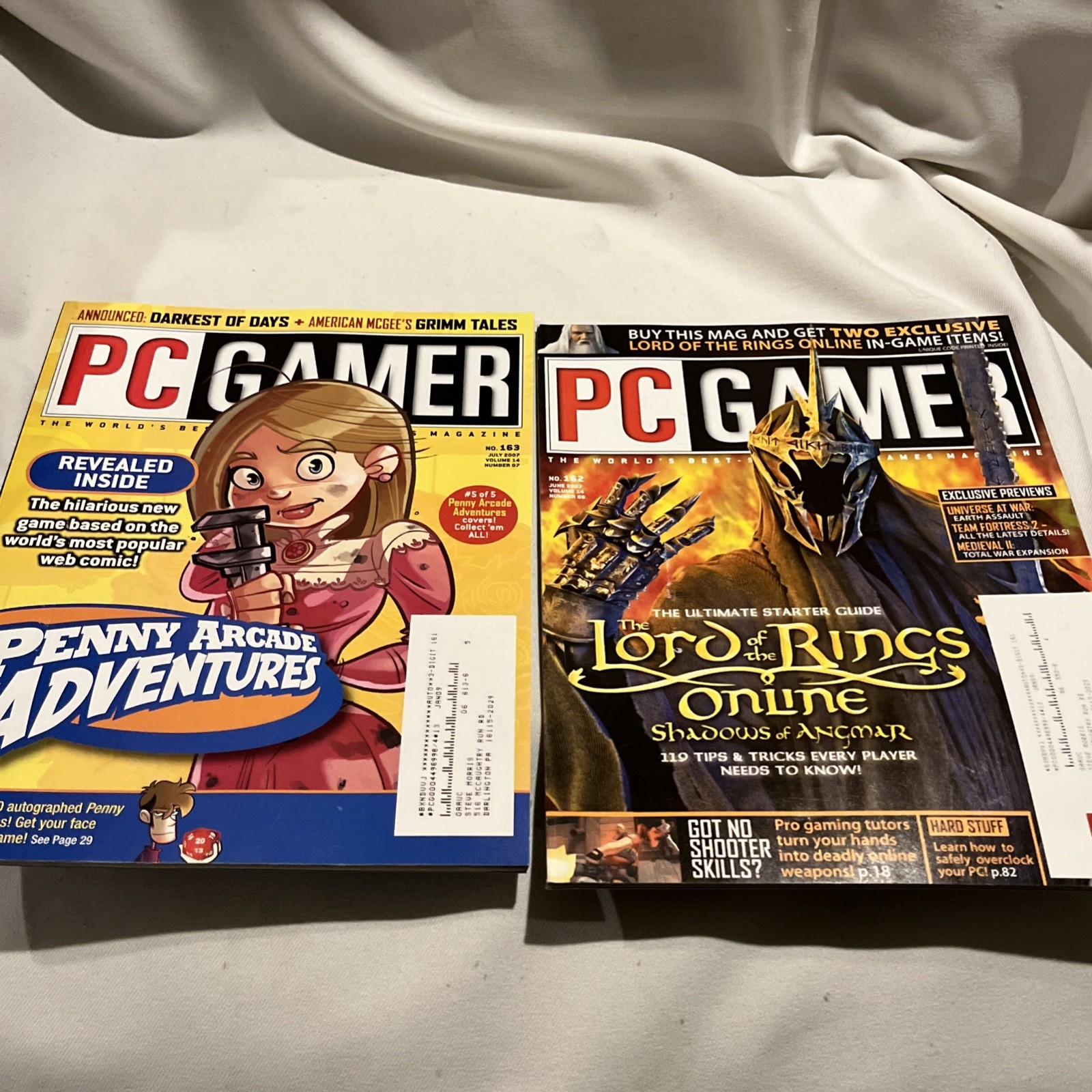 PC Gamer Magazine Lot of 29 Magazines Multi Years 99-2020 See Pics