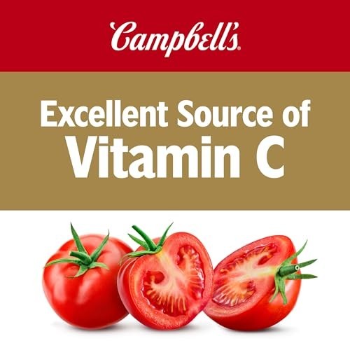Campbell’s 100% Tomato Juice, 5.5 fl oz Can (48 Pack)