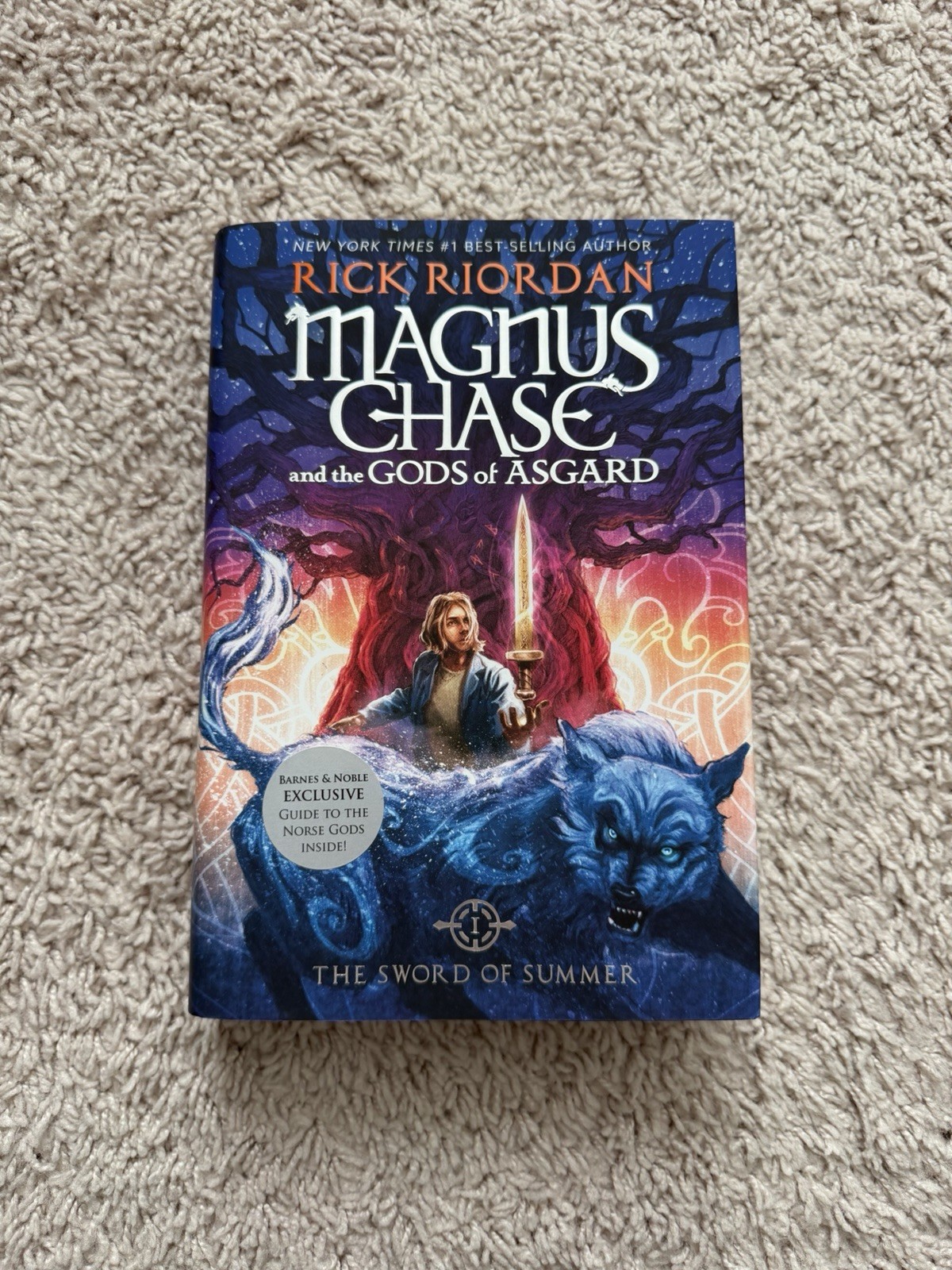 Magnus Chase Book 1 The Sword of Summer by Rick Riordan (2015, Hardcover)