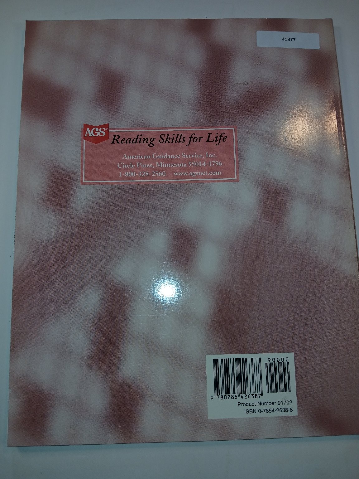 Reading Skills for Life Teacher’s Guide Level A 2002 AGS Education