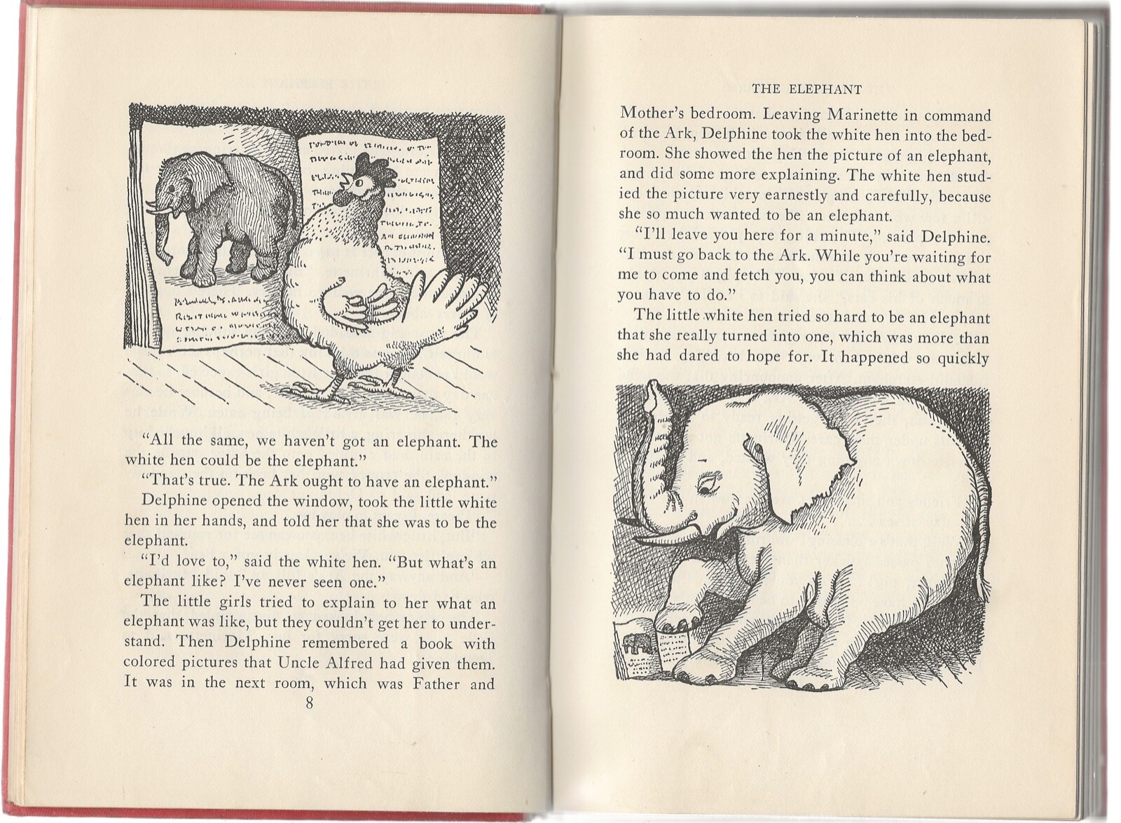 THE WONDERFUL FARM / MARCEL AYME / MAURICE SENDAK / EX-LIBRARY FIRST EDITION HC