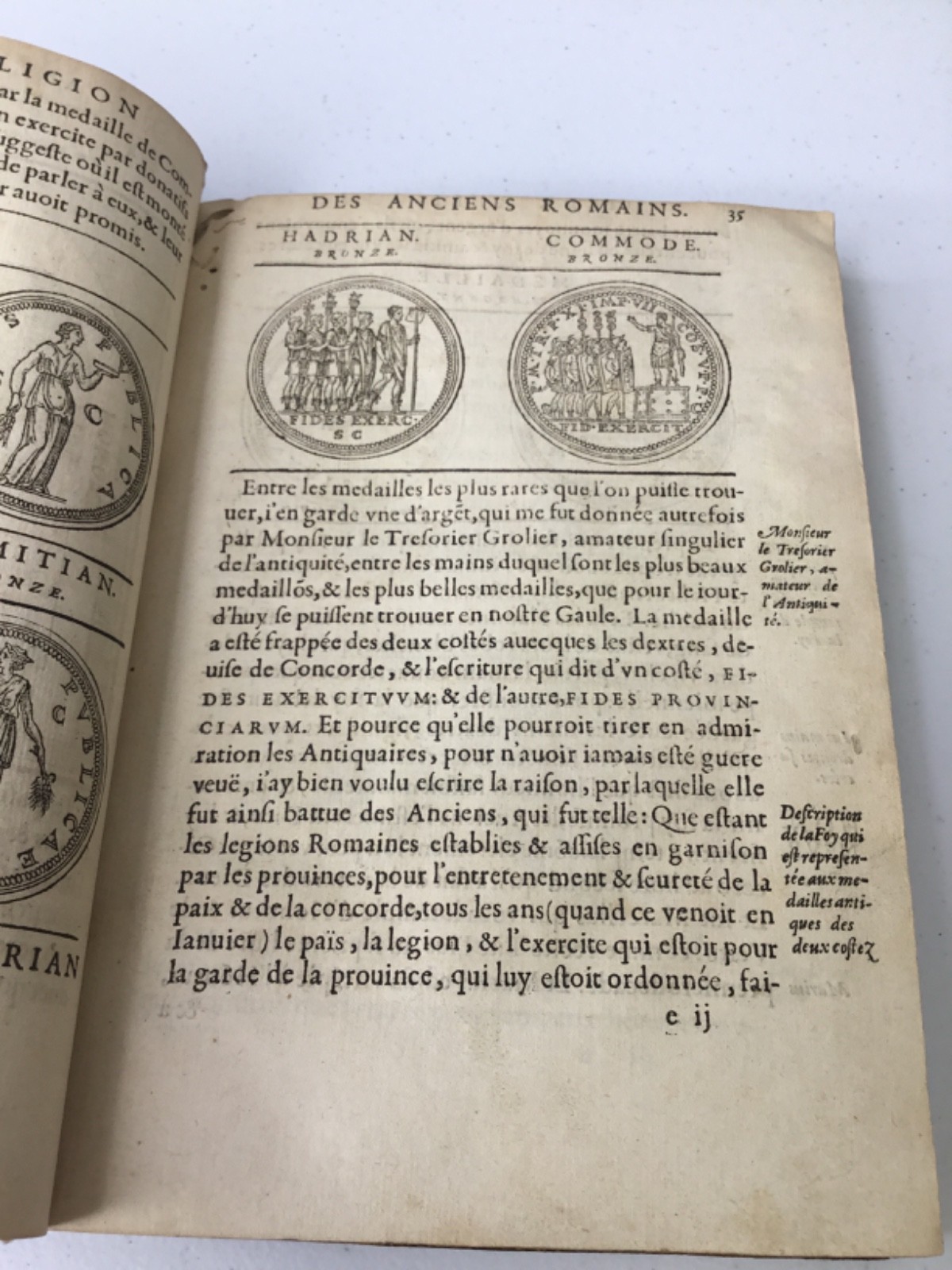 1567 Discours De La Religion Des Anciens Romains, RARE Illustrated Leather Latin