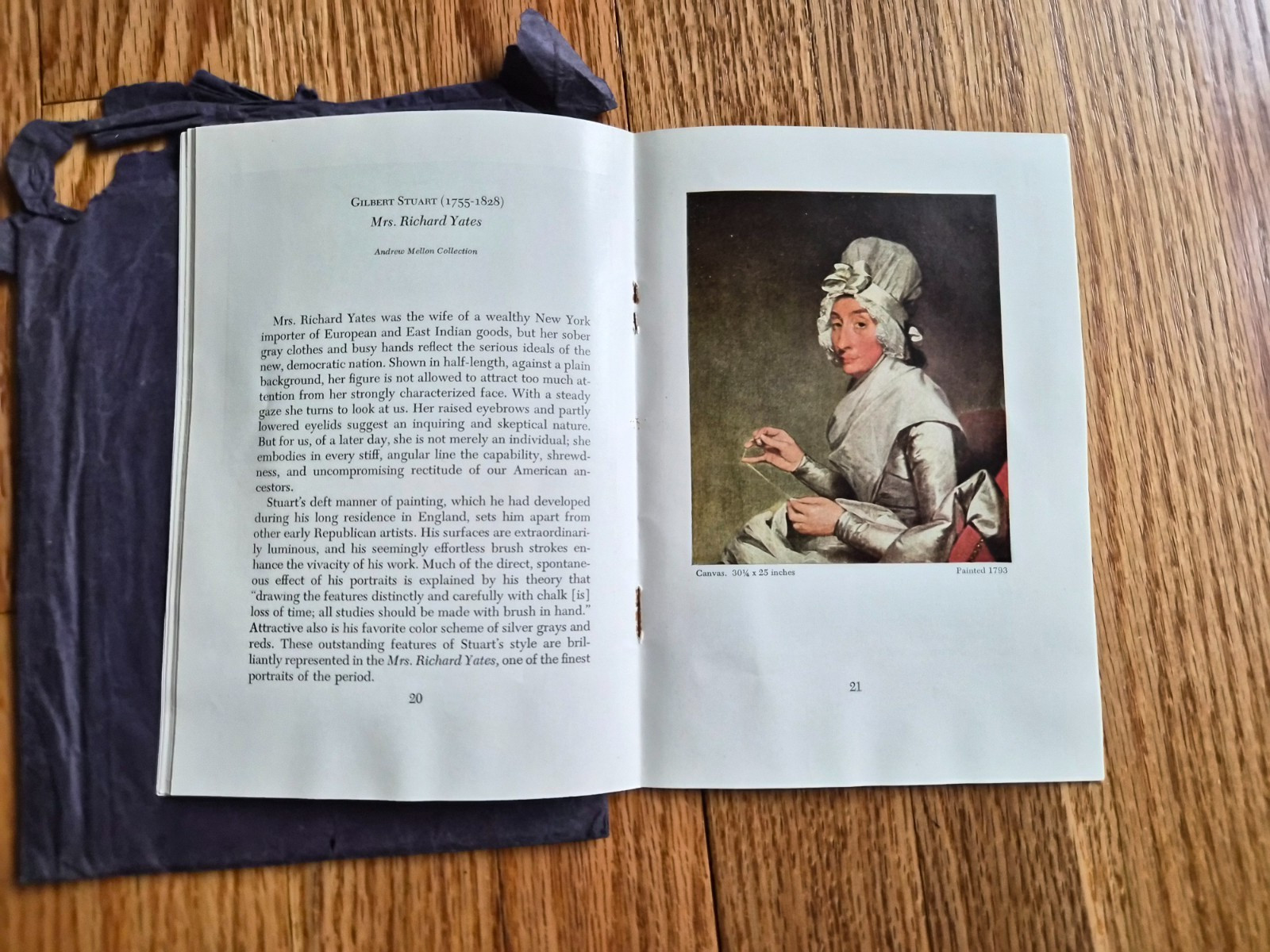 “American Painting” In The National Gallery Of Art Booklet Number 1 & Postcards