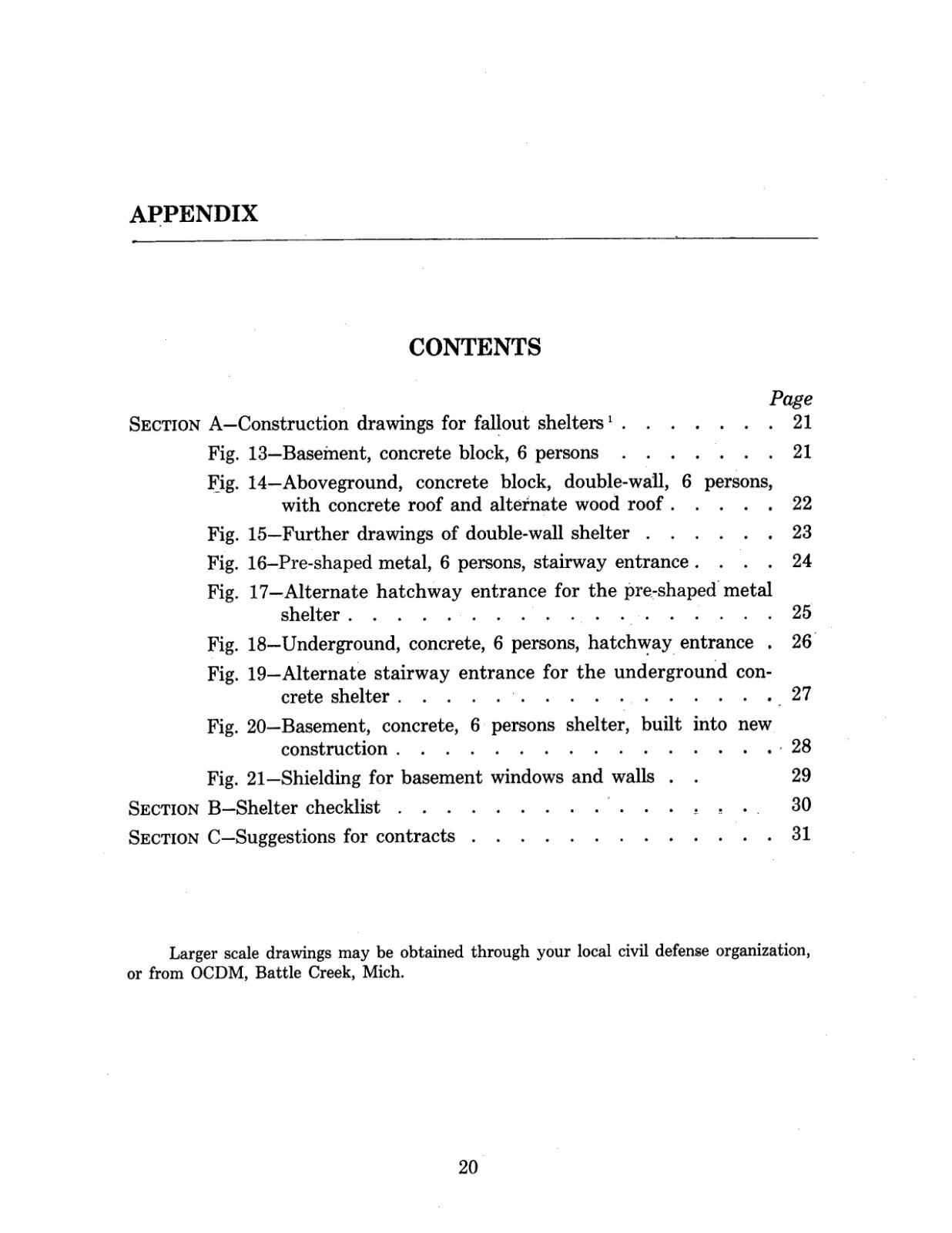 The Family Fallout Shelter “1959” 31 Pages