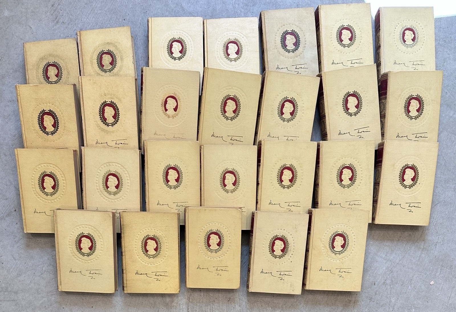The Complete Works Of Mark Twain American Artists Edition Complete 26-Volume Set